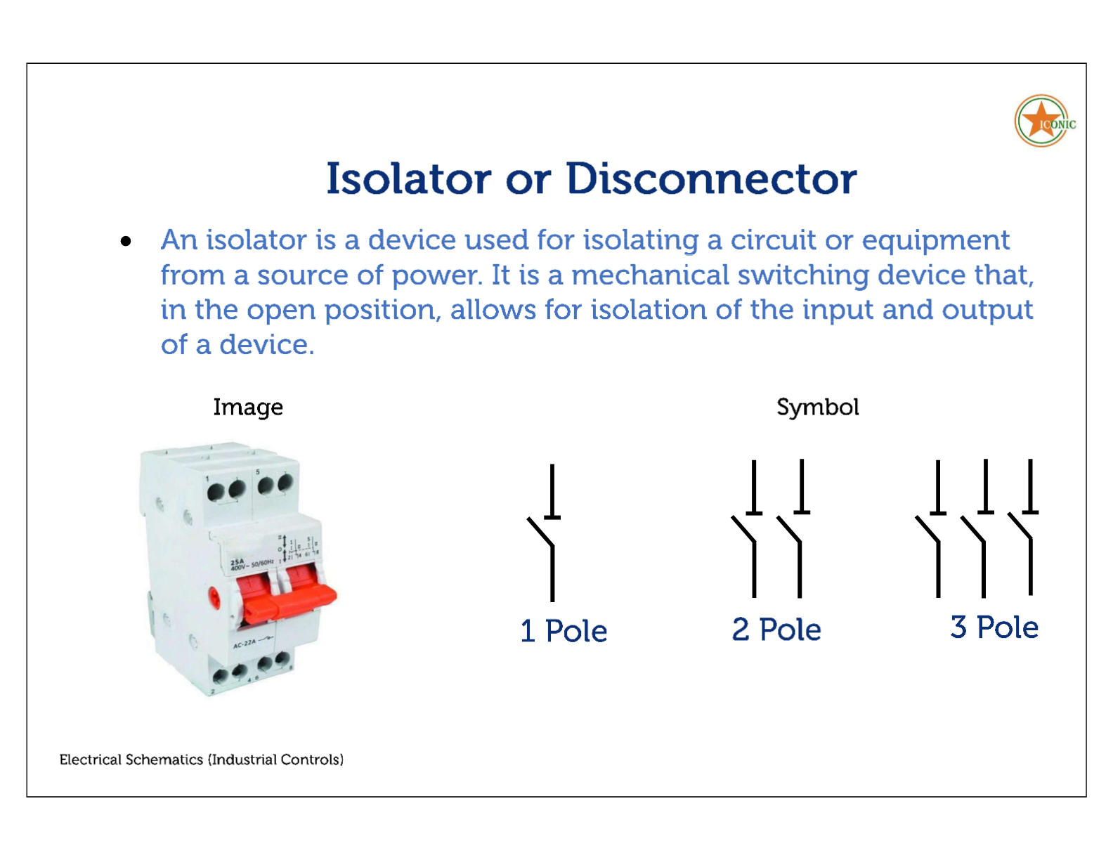 Isolator